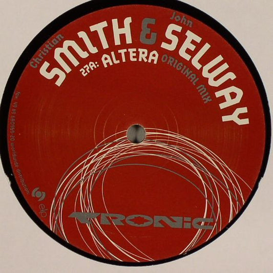 Christian Smith & John Selway - Altera | Excellent+ (EX+) Generic - TECHNO / USED *EXCELLENT+*