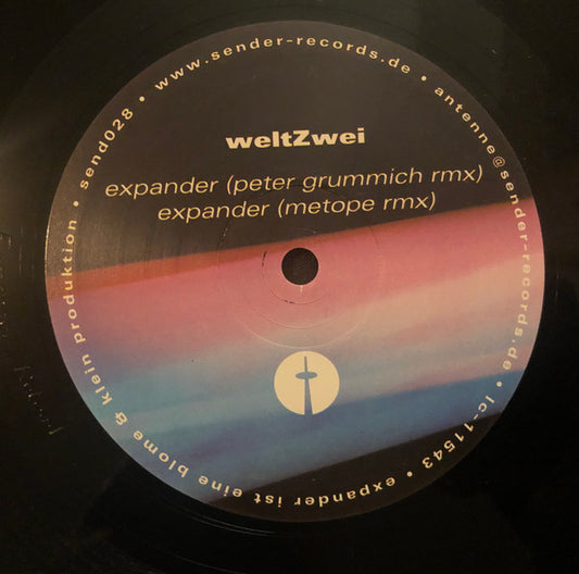 Expander Remixed (12" VINYL) | Excellent+ (EX+) Excellent (EX) - TECHNO / USED *EXCELLENT+*