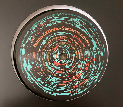 Septarian Sphere (12" VINYL) | Excellent+ (EX+) Excellent+ (EX+) - TECHNO / USED *EXCELLENT+*