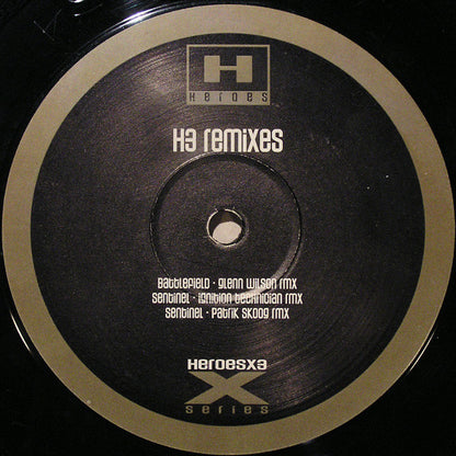 H3 Remixes (VINYL) | Excellent+ (EX+) Excellent (EX) - TECHNO / USED *EXCELLENT+*