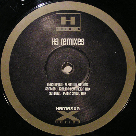 H3 Remixes (VINYL) | Excellent+ (EX+) Excellent (EX) - TECHNO / USED *EXCELLENT+*