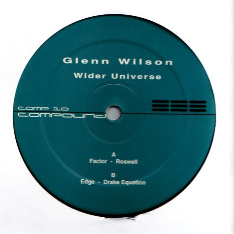 Glenn Wilson Wider Universe 12" Excellent (EX) Excellent (EX)