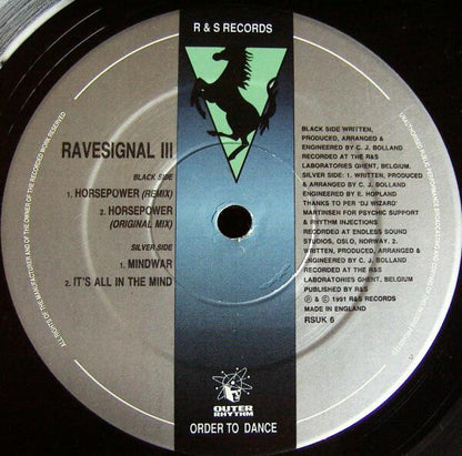 Ravesignal - Horsepower Exclusive Remix | Excellent (EX) Excellent (EX) - TECHNO / USED *EXCELLENT*