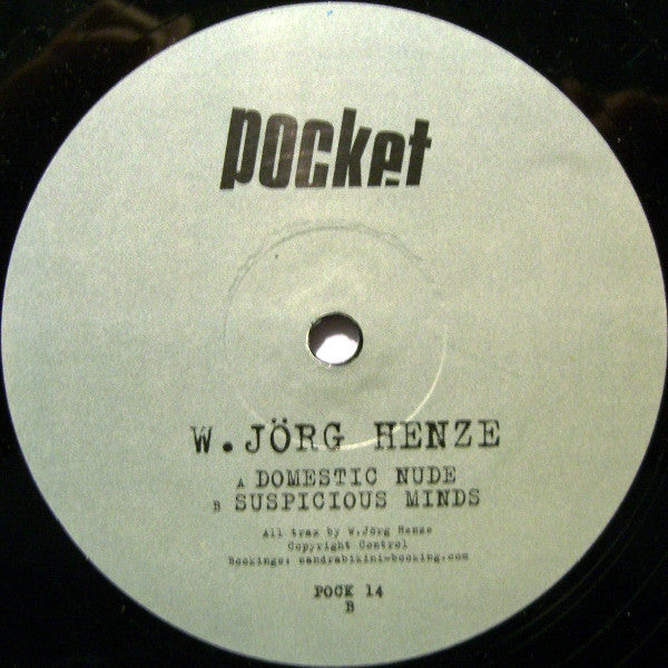 W.Jörg Henze - Domestic Nude | Excellent (EX) Excellent (EX) - TECHNO / USED *EXCELLENT*