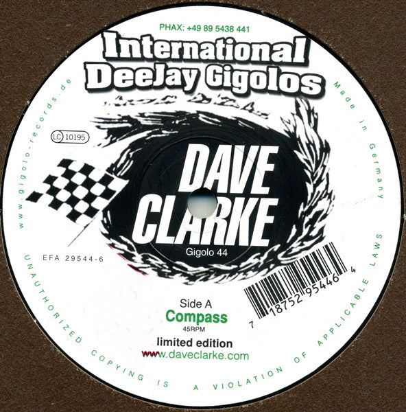 Compass (VINYL) | Excellent (EX) Generic - TECHNO / USED *EXCELLENT*