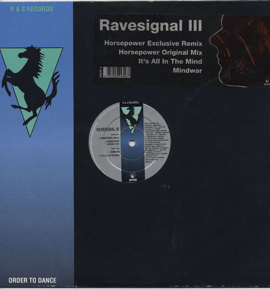 Ravesignal Horsepower Exclusive Remix 12" Excellent (EX) Excellent (EX)