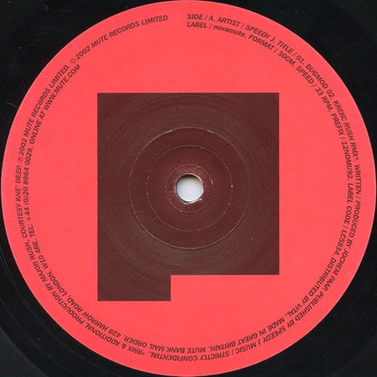 Bugmod (VINYL) | Excellent (EX) Near Mint (NM) - TECHNO / USED *EXCELLENT*