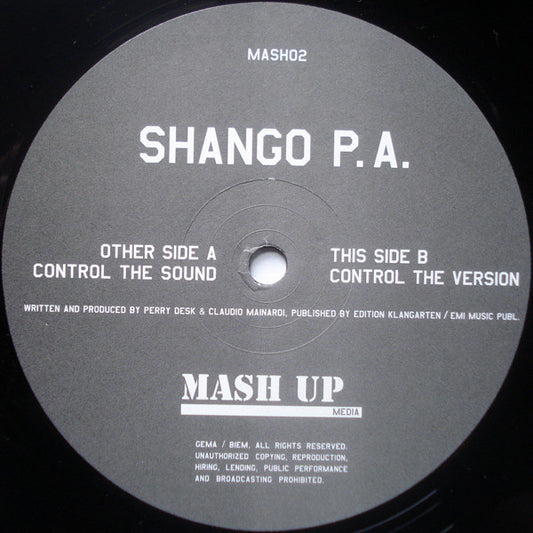 Control The Sound | Excellent+ (EX+) Generic - TECHNO / USED *EXCELLENT*