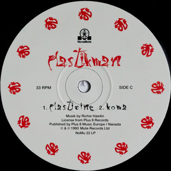 Plastikman - Sheet One (VINYL) *RECORD 2 ONLY* | Good Plus (G+) Generic - TECHNO / USED *GOOD+*
