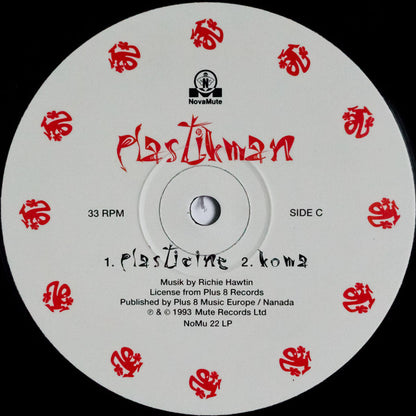 Plastikman - Sheet One (VINYL) *RECORD 2 ONLY* | Good Plus (G+) Generic - TECHNO / USED *GOOD+*