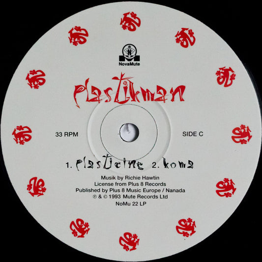 Plastikman - Sheet One (VINYL) *RECORD 2 ONLY* | Good Plus (G+) Generic - TECHNO / USED *GOOD+*