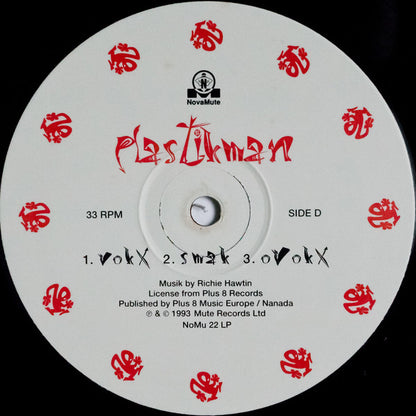 Plastikman - Sheet One (VINYL) *RECORD 2 ONLY* | Good Plus (G+) Generic - TECHNO / USED *GOOD+*
