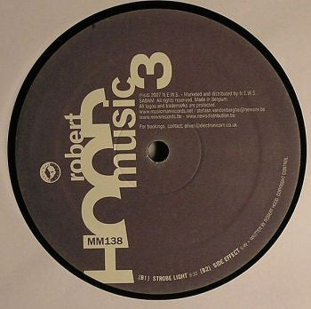 Robert Hood - Hoodmusic 3 (VINYL) | Good (G) Generic - TECHNO / USED *GOOD*