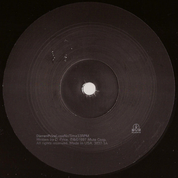 Darren Price - Lose No Time | Near Mint (NM) Near Mint (NM) - TECHNO / USED *NEAR MINT-*