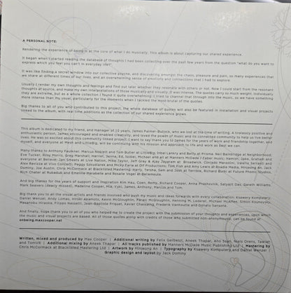 Max Cooper - On Being (VINYL 3xLP MESH MESH0100 2025) | - TECHNO / USED *NEAR MINT*