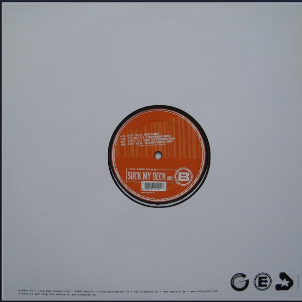Suck My Deck Remixes | Near Mint (NM or M-) Very Good Plus (VG+) - TECHNO / USED *NEAR MINT*