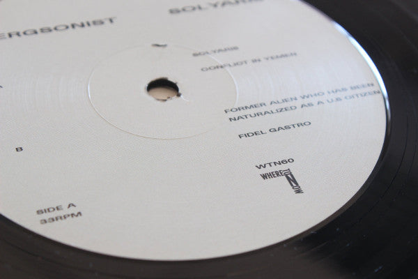 bergsonist - Solyaris | Near Mint (NM) Near Mint (NM) - TECHNO / USED *NEAR MINT*