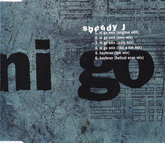 Ni Go Snix (CD) | Near Mint (NM) Near Mint (NM) - TECHNO / USED *NEAR MINT*