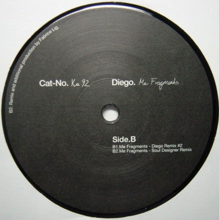 Me Fragments (Remixes) | Near Mint (NM or M-) Near Mint (NM or M-) - TECHNO / USED *NEAR MINT*