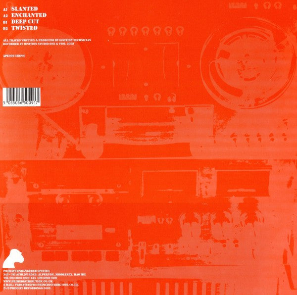 Upfront Policy EP | Near Mint (NM or M-) Excellent (EX) - TECHNO / USED *NEAR MINT*