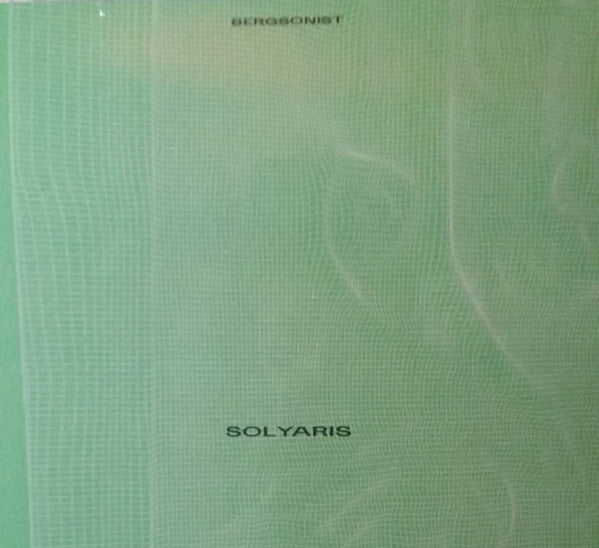 bergsonist - Solyaris | Near Mint (NM) Near Mint (NM) - TECHNO / USED *NEAR MINT*