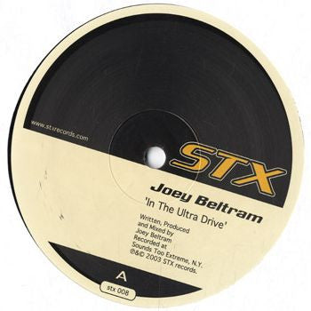 Joey Beltram In The Ultra Drive 12" Near Mint (NM or M-) Very Good Plus (VG+)