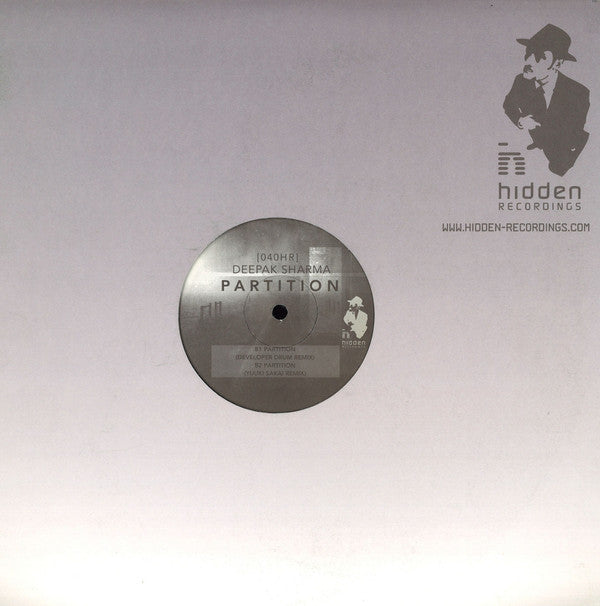 Deepak Sharma - Partition | Near Mint (NM) Near Mint (NM) - TECHNO / USED *NEAR MINT*