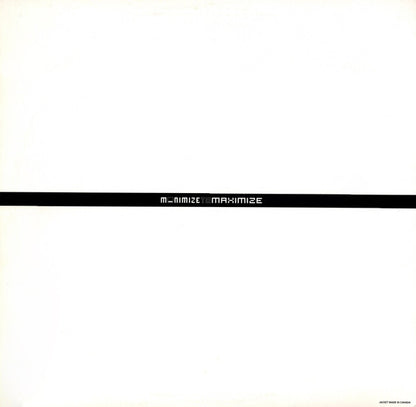 Minus Orange (VINYL) | Near Mint (NM or M-) Excellent (EX) - TECHNO / USED *NEAR MINT*