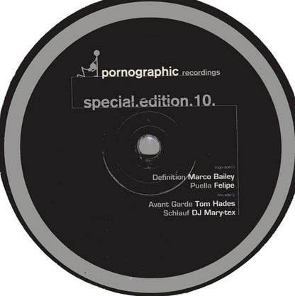 The Tenth Porn Cut (2xVINYL) | Near Mint (NM or M-) Excellent+ (EX+) - TECHNO / USED *NEAR MINT*