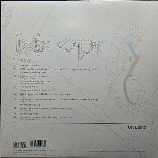 Max Cooper - On Being (VINYL 3xLP MESH MESH0100 2025) | - TECHNO / USED *NEAR MINT*