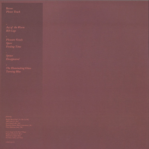 Please Touch (12") | Near Mint (NM) Generic - TECHNO / USED *NEAR MINT*