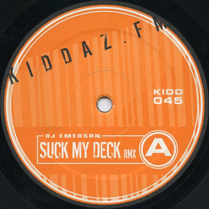 Suck My Deck Remixes | Near Mint (NM or M-) Very Good Plus (VG+) - TECHNO / USED *NEAR MINT*