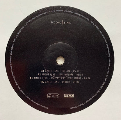 Amelie Lens - Stay With Me | Near Mint (NM) Mint (M) - TECHNO / USED *NEAR MINT*