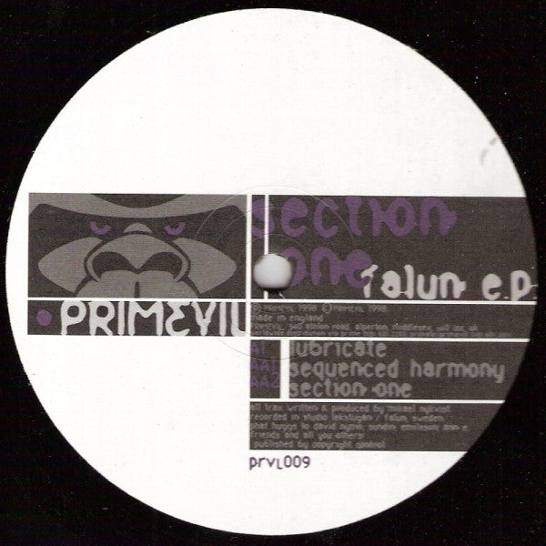 Section One - Falun EP (VINYL) | Near Mint (NM) Near Mint- (NM-) - TECHNO / USED *NEAR MINT*