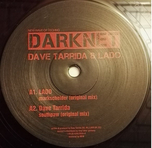 Dave Tarrida Darknet 15 12" Near Mint (NM or M-) Generic