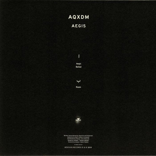 AQXDM - Aegis | Near Mint (NM) Near Mint (NM) - TECHNO / USED *NEAR MINT*