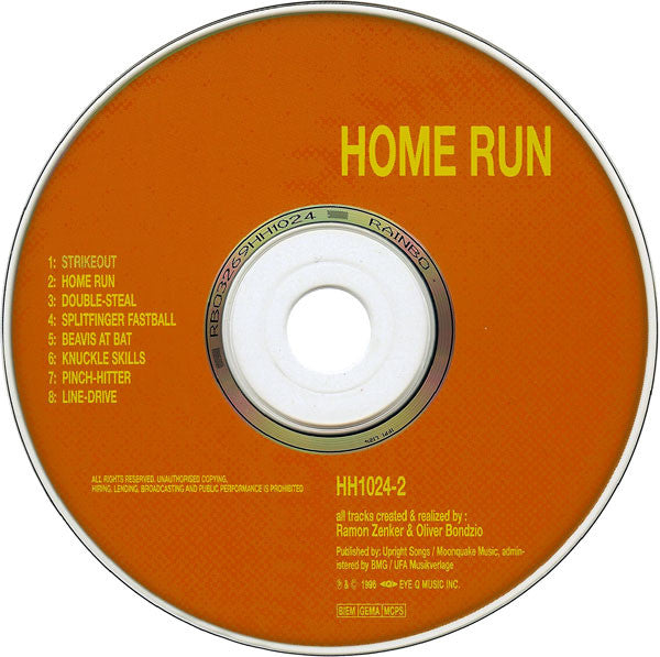 Home Run (CD) | Near Mint (NM) Near Mint- (NM-) - TECHNO / USED *NEAR MINT*