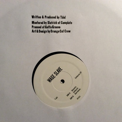 Tdel - Catharsis EP | Excellent (EX) Near Mint (NM) - TECHNO / USED *NUMBERED / EXCELLENT+*