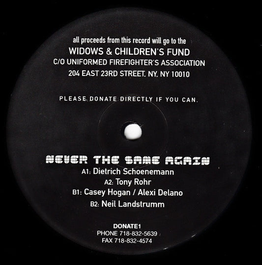 Never The Same Again (VINYL) | Very Good Plus (VG+) Generic - TECHNO / USED *VERY GOOD+*