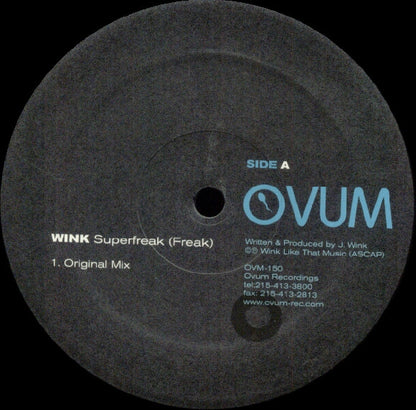Superfreak (Freak) (12" VINYL) | Very Good Plus (VG+) Excellent (EX) - TECHNO / USED *VERY GOOD+*