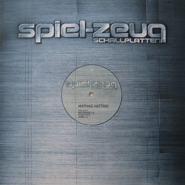 Rechange / Core | Very Good Plus (VG+) Very Good Plus (VG+) - TECHNO / USED *VERY GOOD+*