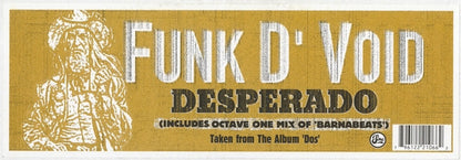 Desperado (VINYL) | Very Good Plus (VG+) Generic - TECHNO / USED *VERY GOOD+*