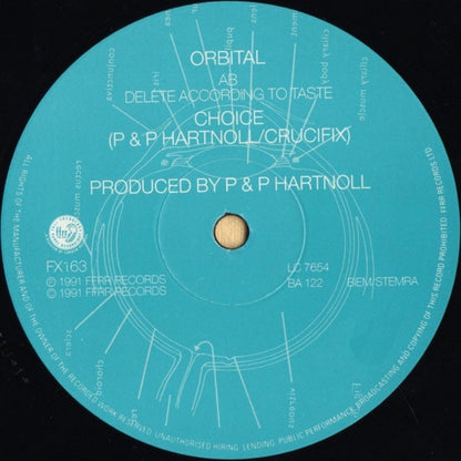 Midnight / Choice (12" VINYL) | Very Good Plus (VG+) Near Mint (NM) - TECHNO / USED *VERY GOOD+*