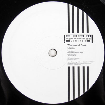 Westwood Bros. - Treibgut | Mint (M) Generic - TECHNO / USED *VERY GOOD+*