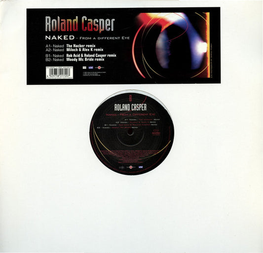 Roland Casper Naked - From A Different Eye 12" Very Good Plus (VG+) Very Good Plus (VG+)