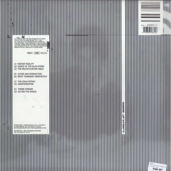 Diego - The Persuasion Channel (2xVINYL) | Very Good Plus (VG+) Very Good Plus (VG+) - TECHNO / USED *VERY GOOD+*