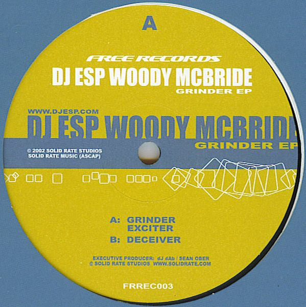 Grinder EP | Very Good Plus (VG+) Very Good Plus (VG+) - TECHNO / USED *VERY GOOD+*