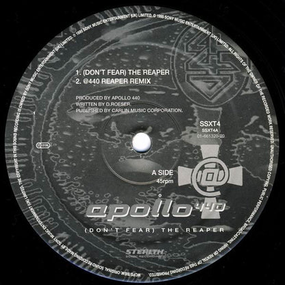 (Don't Fear) The Reaper | Very Good Plus (VG+) Very Good (VG) - TECHNO / USED *VERY GOOD+*