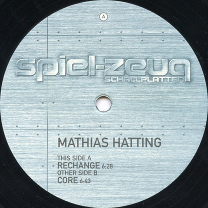 Rechange / Core | Very Good Plus (VG+) Very Good Plus (VG+) - TECHNO / USED *VERY GOOD+*