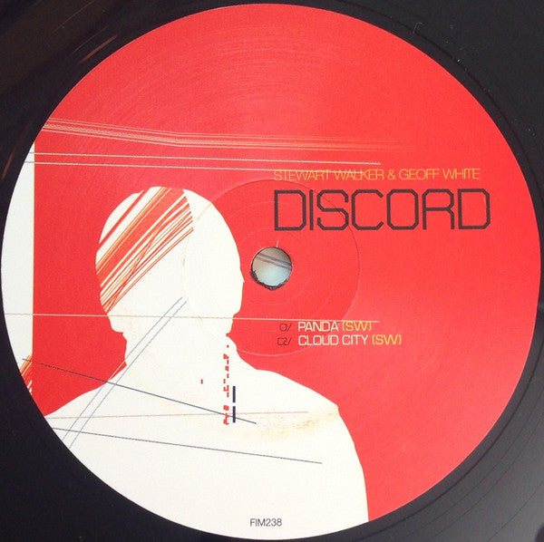 Geoff White & Stewart Walker - Discord | Very Good (VG) Excellent (EX) - TECHNO / USED *VERY GOOD*